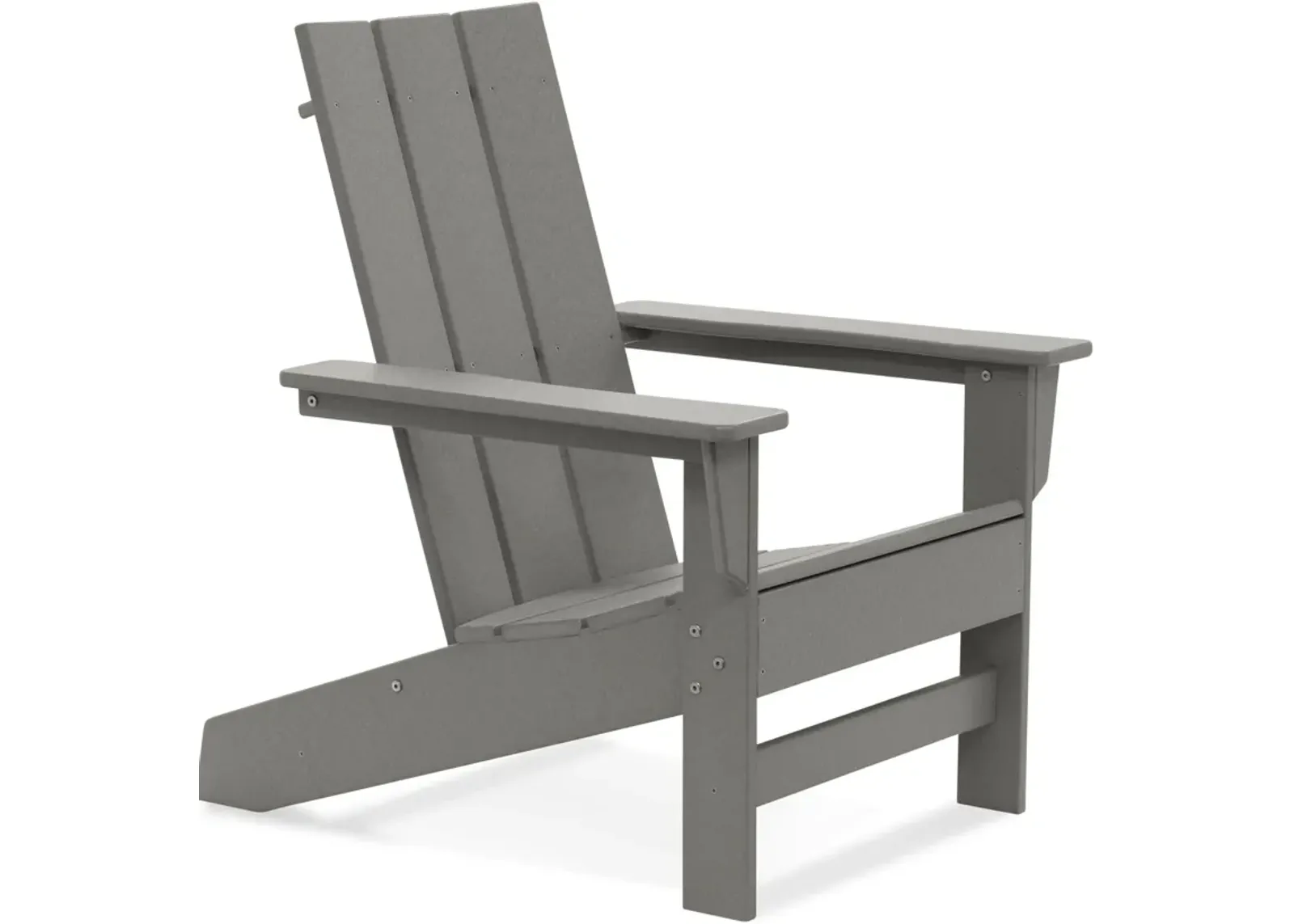 Solstice Outdoor Adirondack Chair - Light Gray