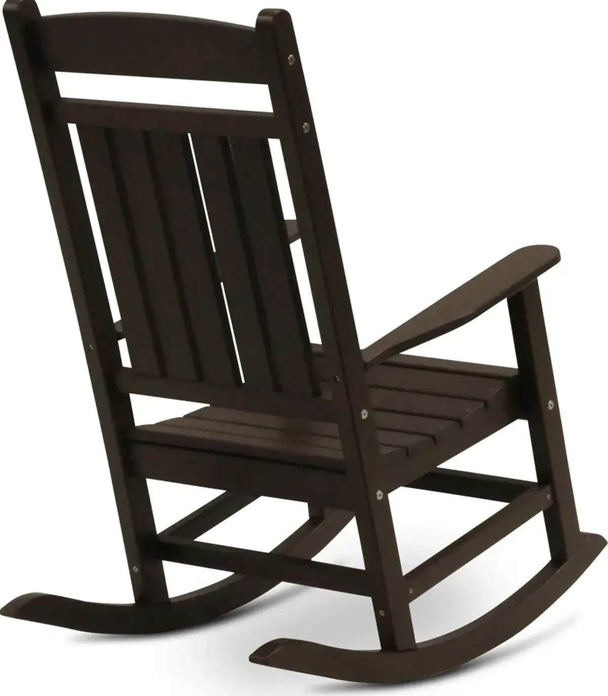 Breezey Outdoor Adirondack Rocking Chair - Chocolate