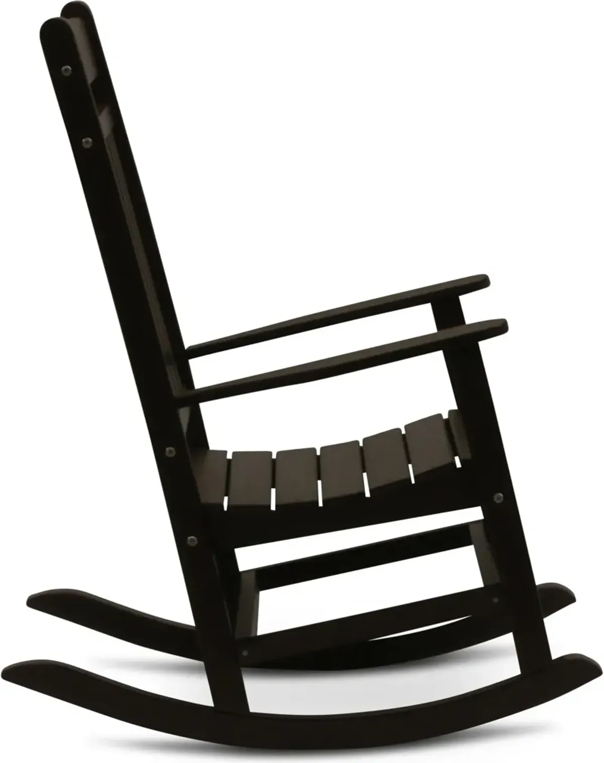 Breezey Outdoor Adirondack Rocking Chair - Chocolate