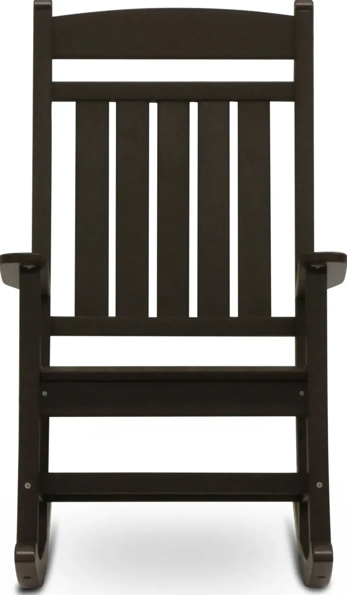 Breezey Outdoor Adirondack Rocking Chair - Chocolate