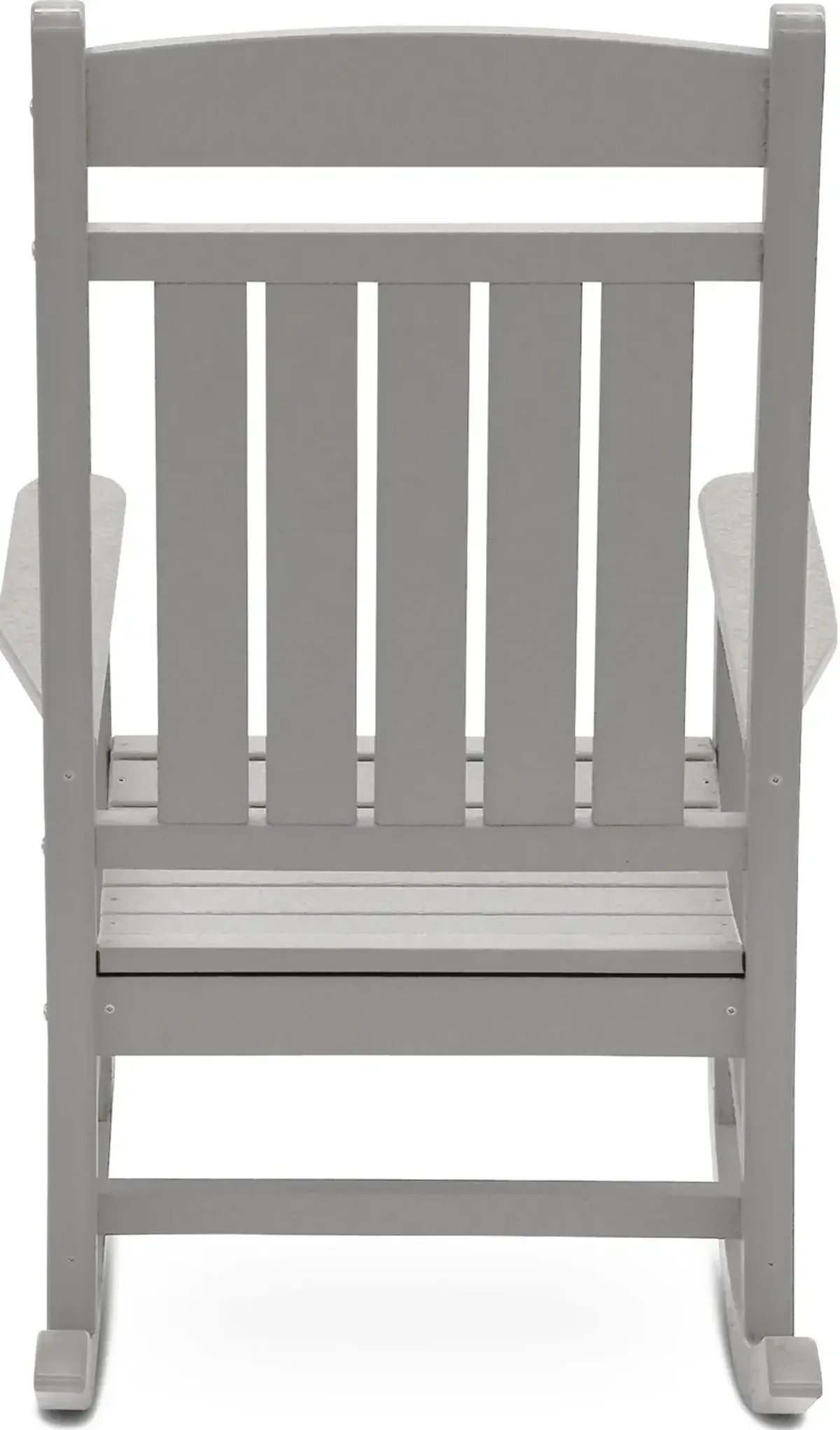 Breezey Outdoor Adirondack Rocking Chair - Gray