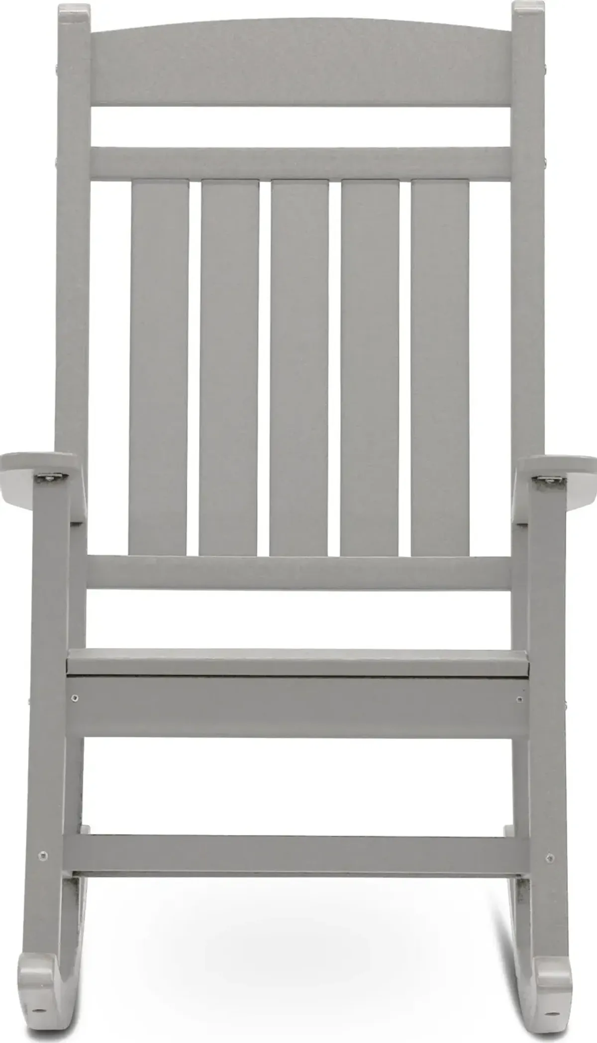 Breezey Outdoor Adirondack Rocking Chair - Gray