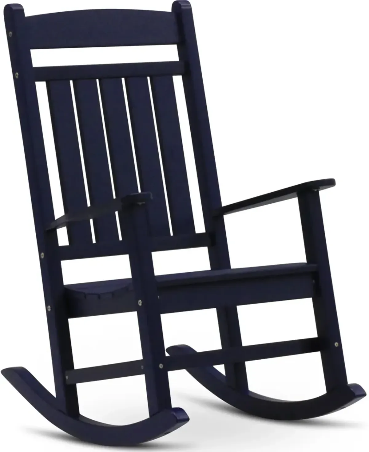 Breezey Outdoor Adirondack Rocking Chair - Navy