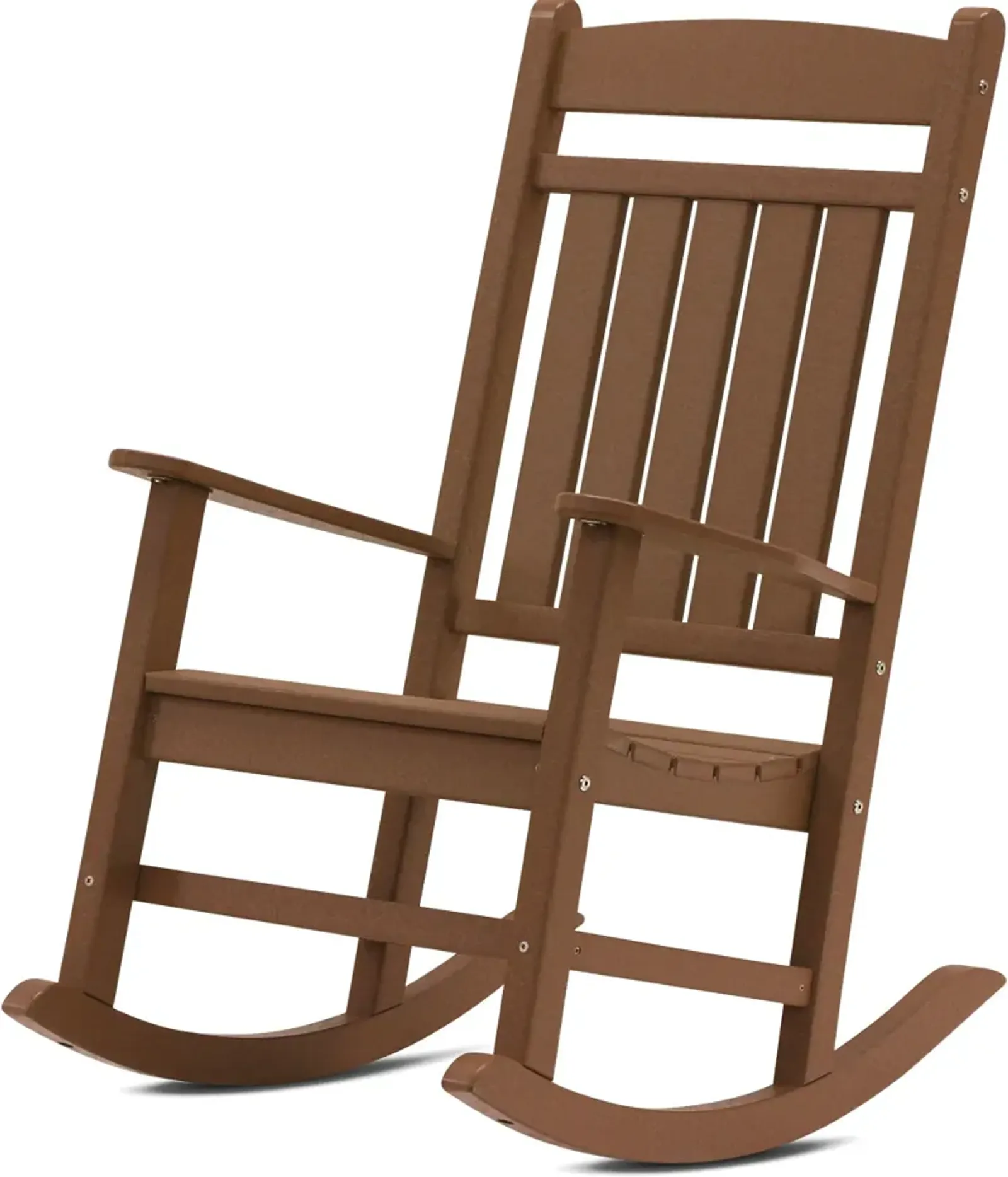 Breezey Outdoor Adirondack Rocking Chair - Teak