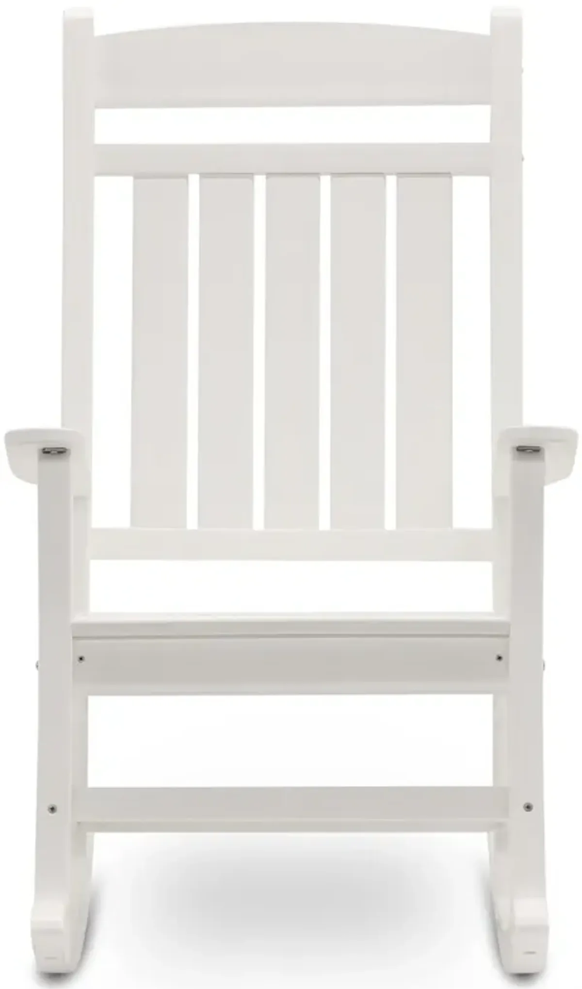 Breezey Outdoor Adirondack Rocking Chair - White