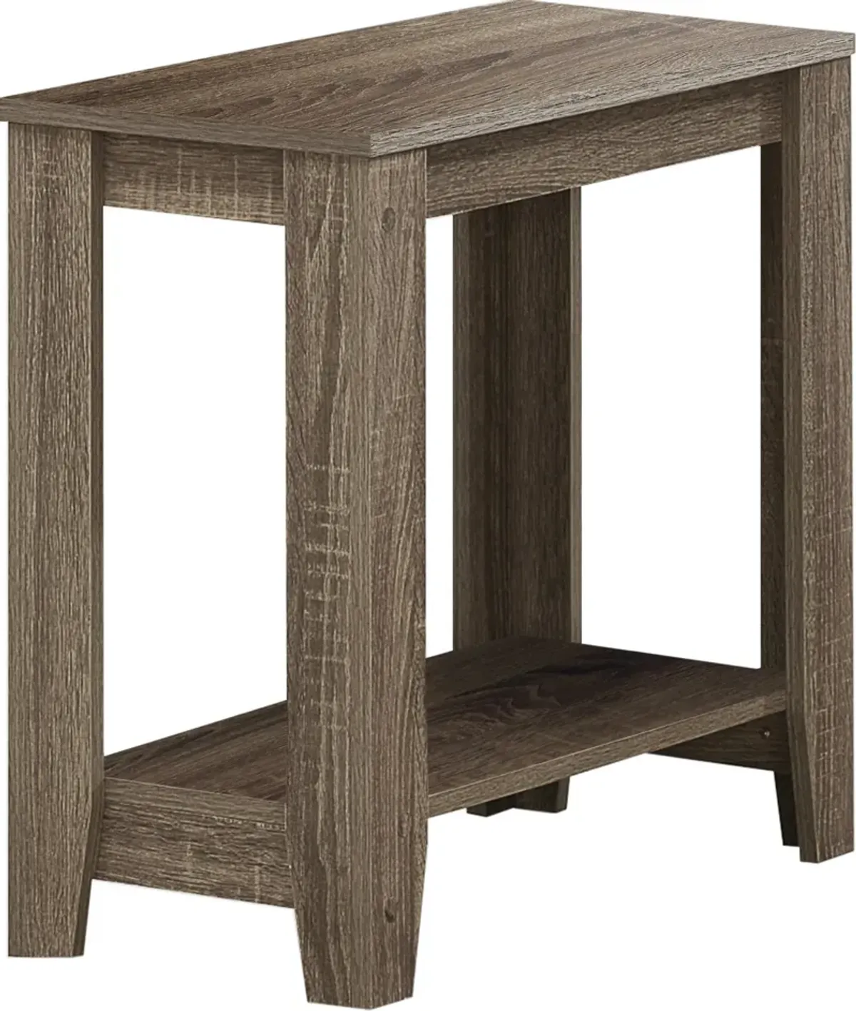 Roger End Table - Dark Taupe