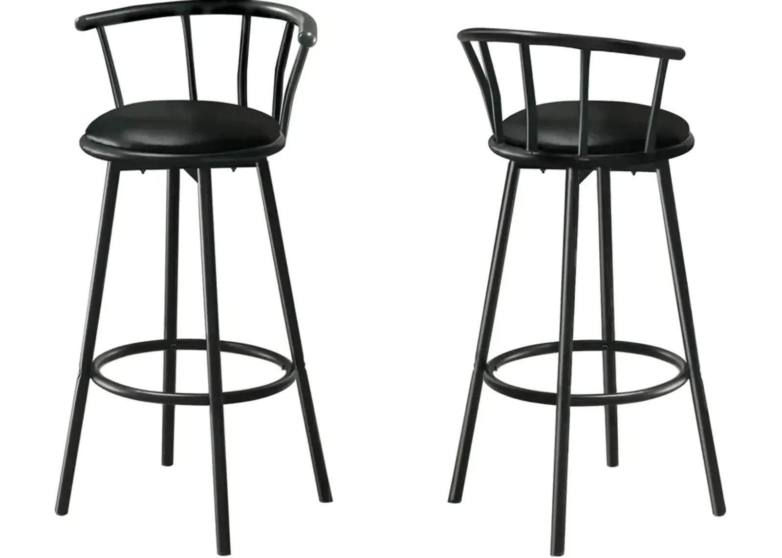 Henrietta Set of 2 Swivel Bar Stools