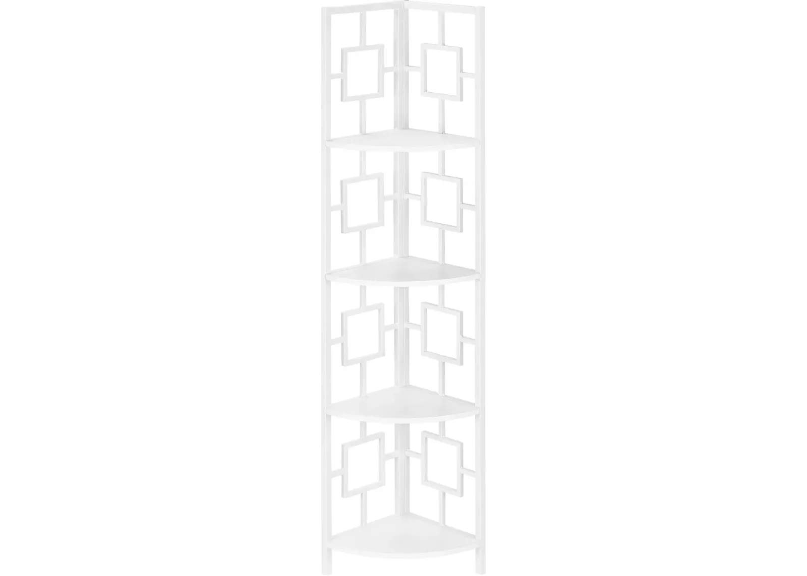 Jimmie Corner Etagere - White