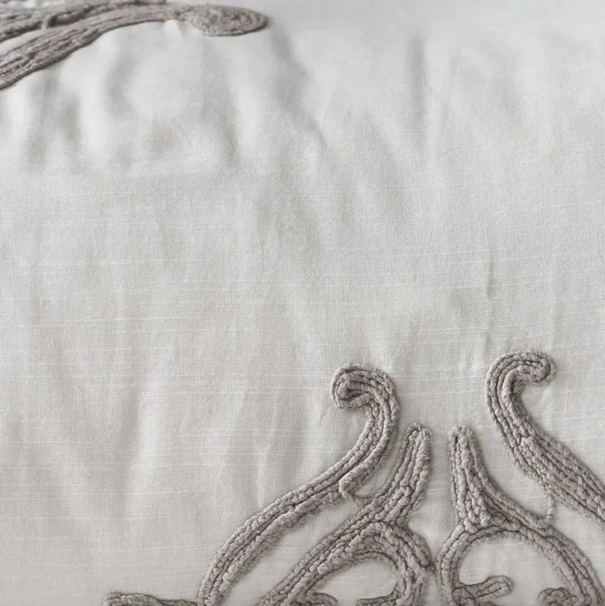 Patrina King Duvet - Ivory