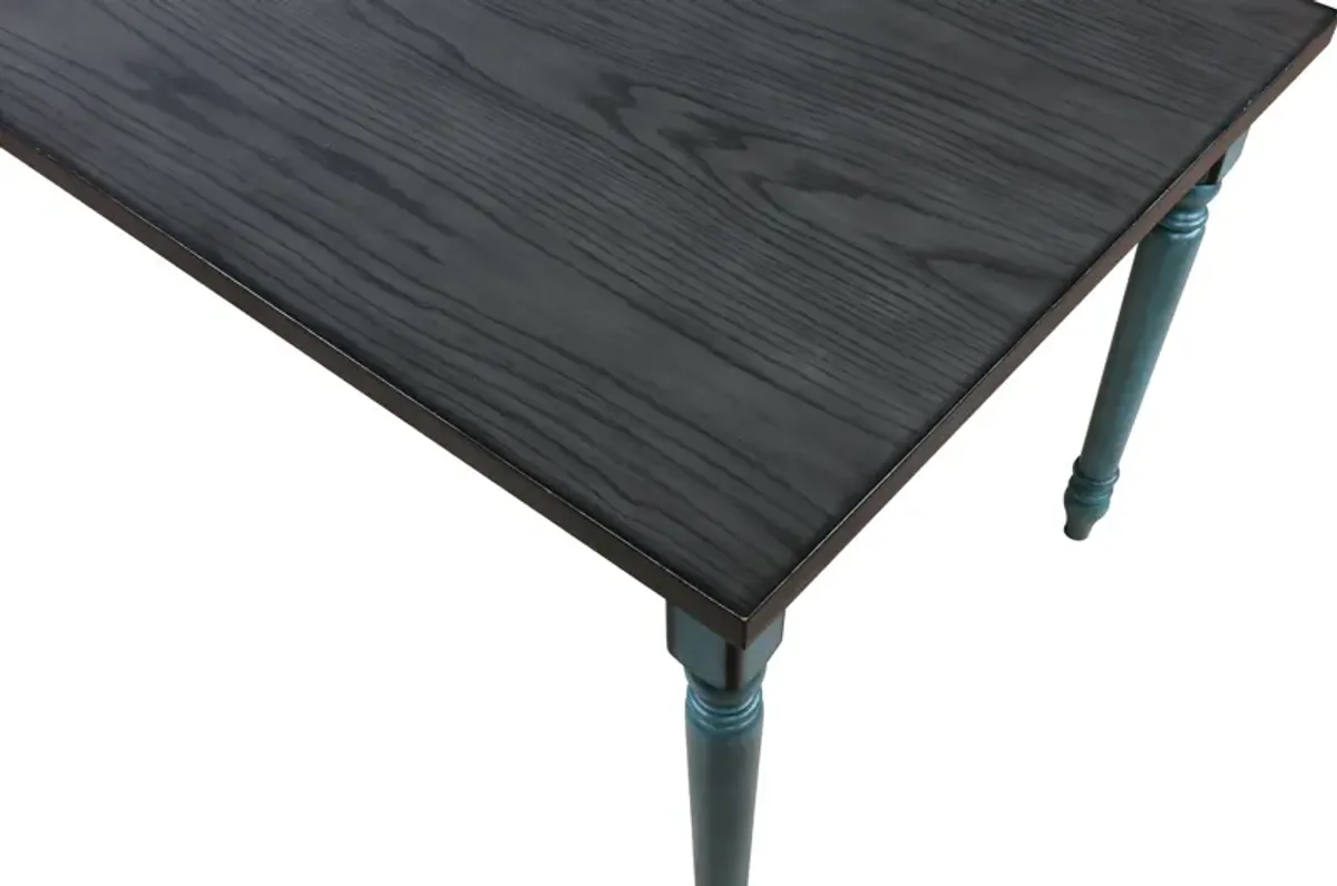 Clayes Dining Table - Teal