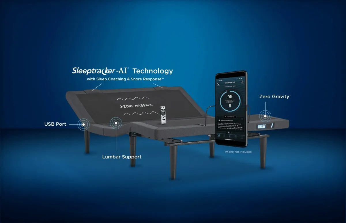 Tempur-Pedic® TEMPUR-Ergo® Smart Full Adjustable Base