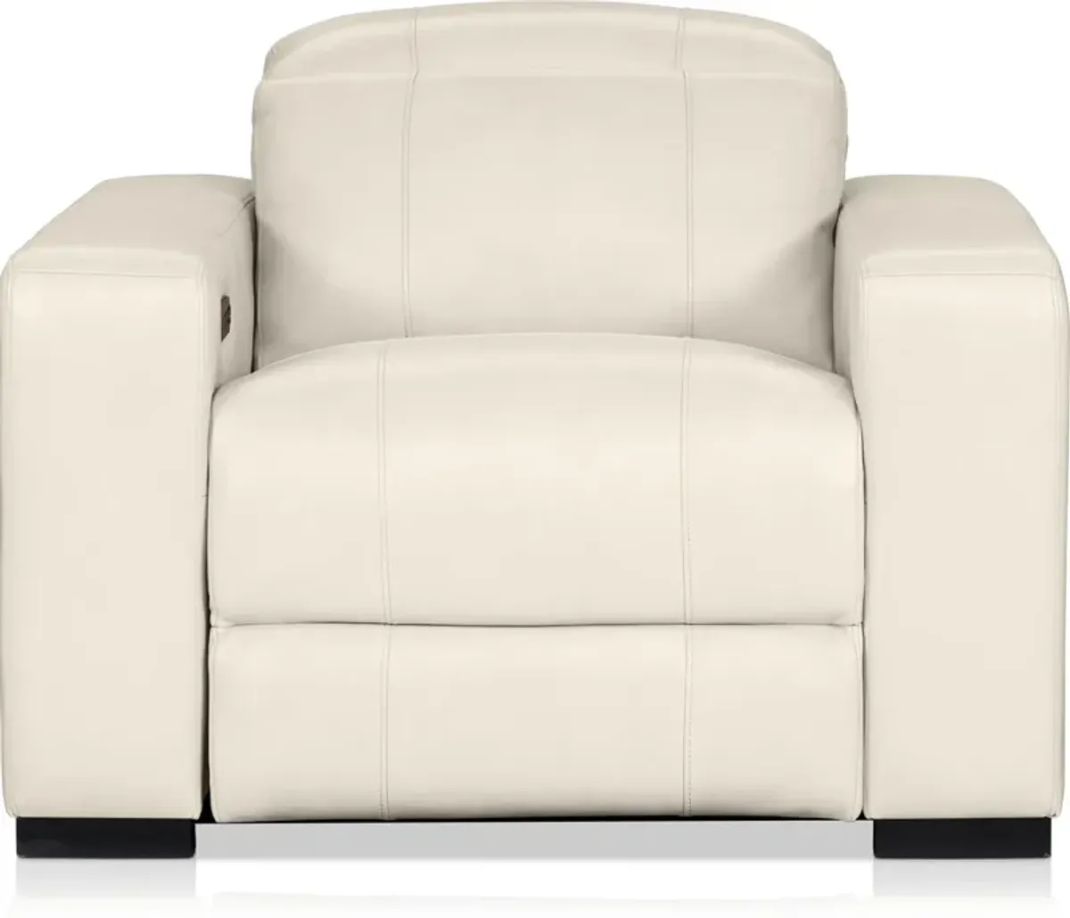 Chapman Dual-Power Recliner - Chalk