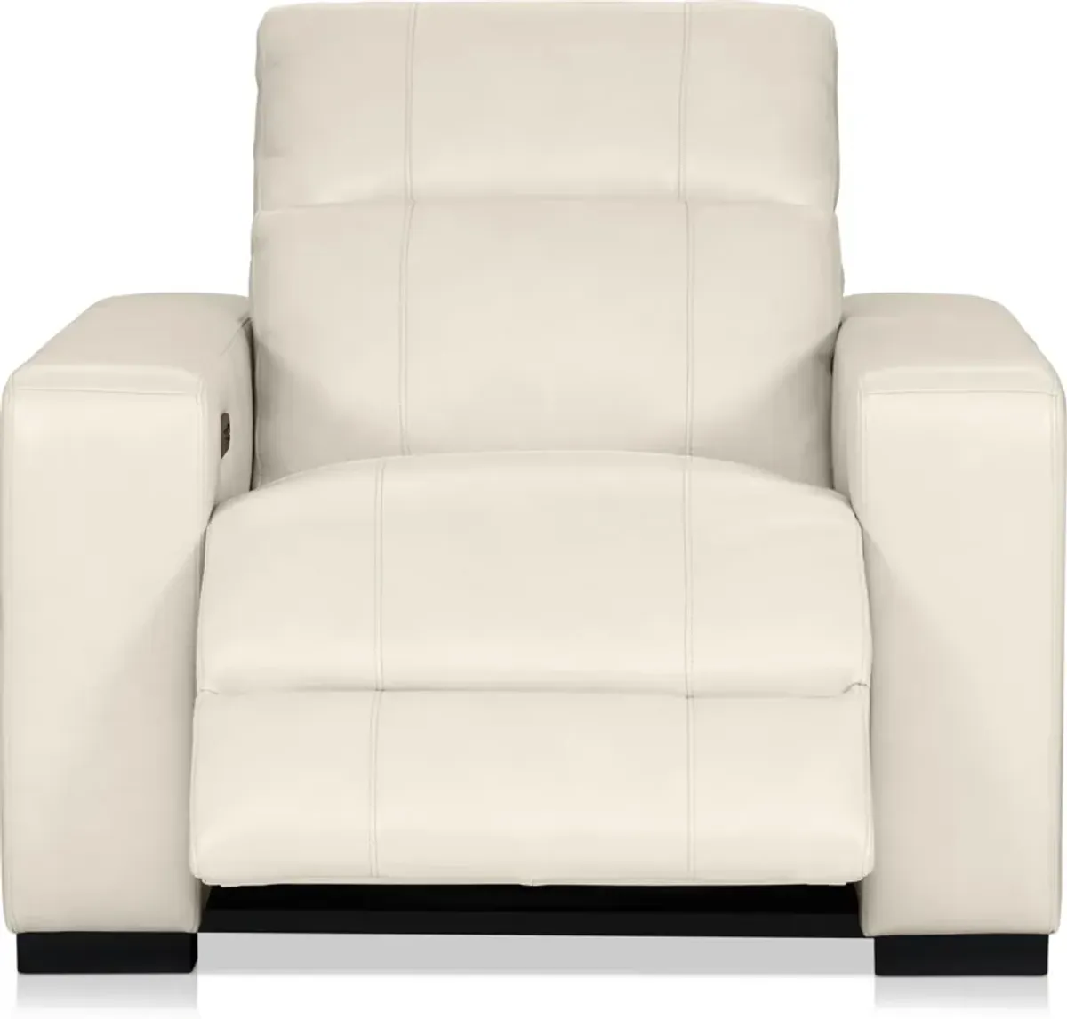 Chapman Dual-Power Recliner - Chalk