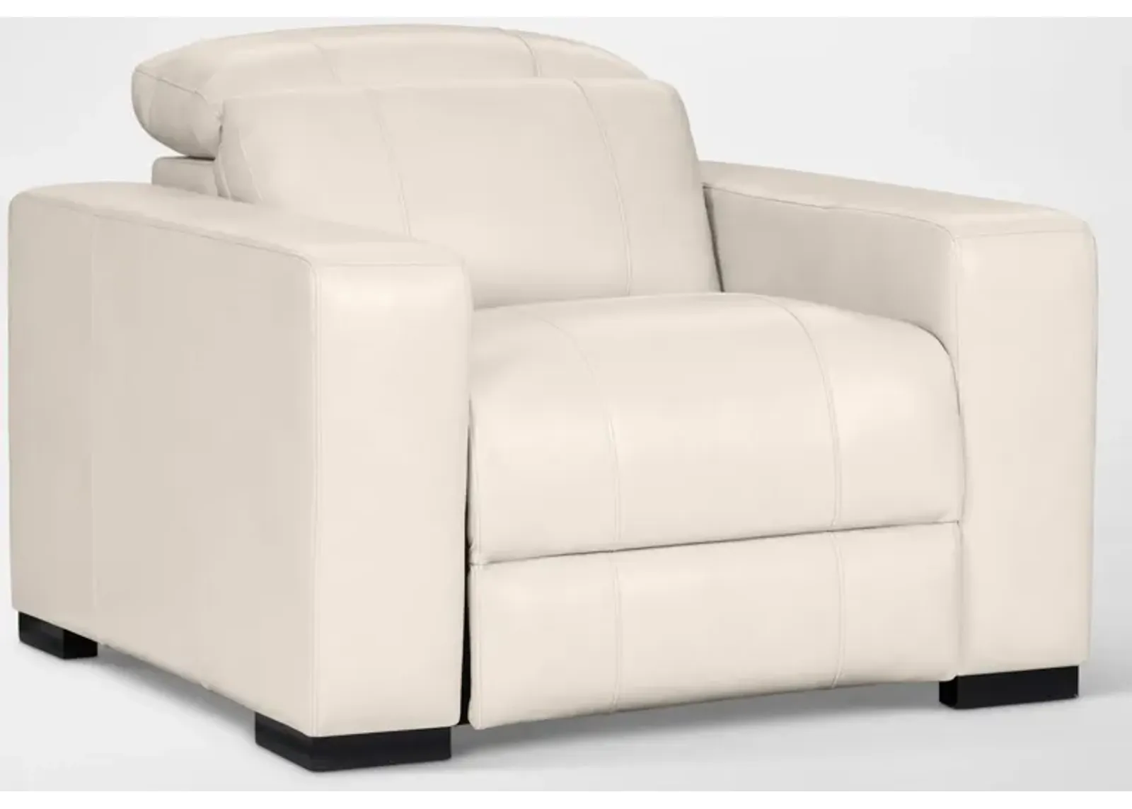 Chapman Dual-Power Recliner - Chalk