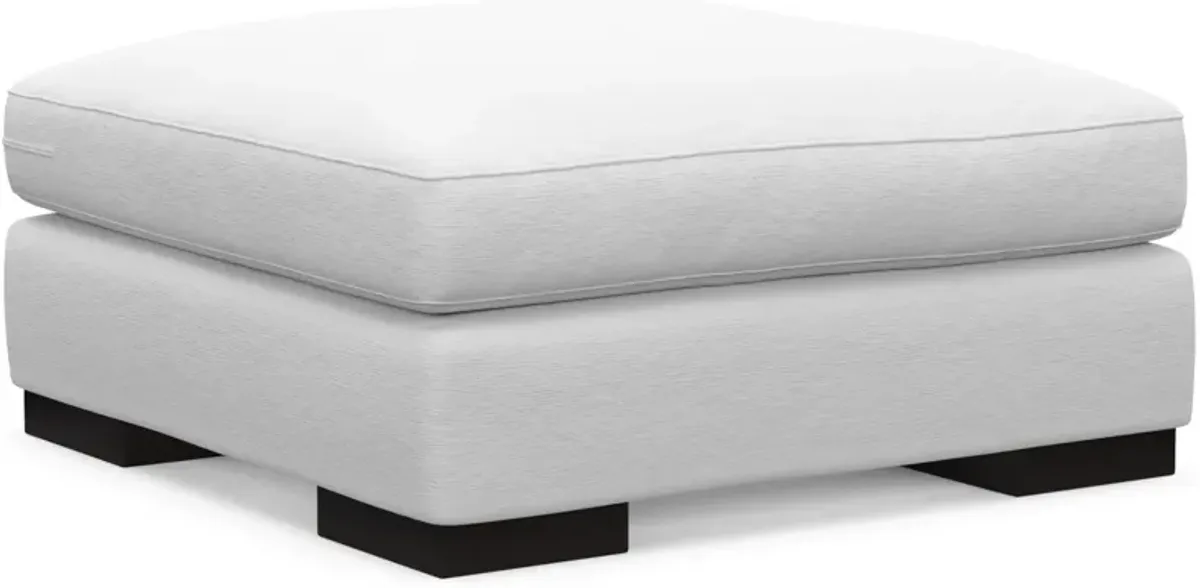 Bondi Hybrid Comfort Ottoman - Contessa Vanilla