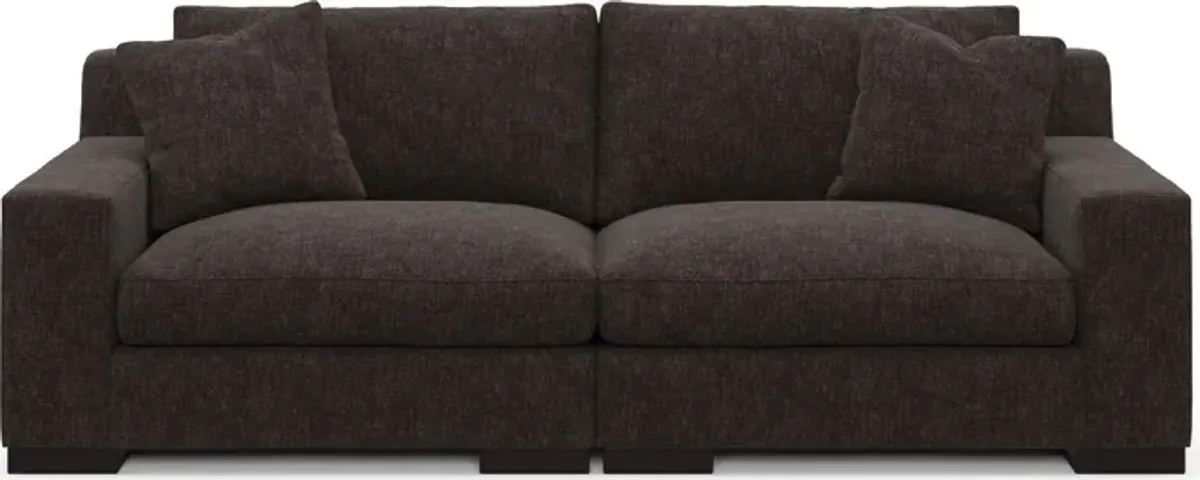 Bondi Foam Comfort 2-Piece Sofa - Contessa Java