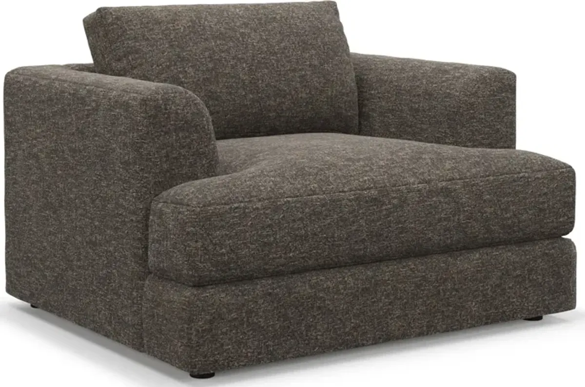 Ridley Foam Comfort Sofa and Chair Set - M Walnut