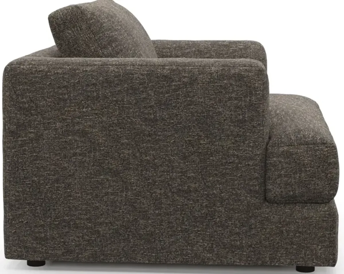 Ridley Foam Comfort Sofa and Chair Set - M Walnut