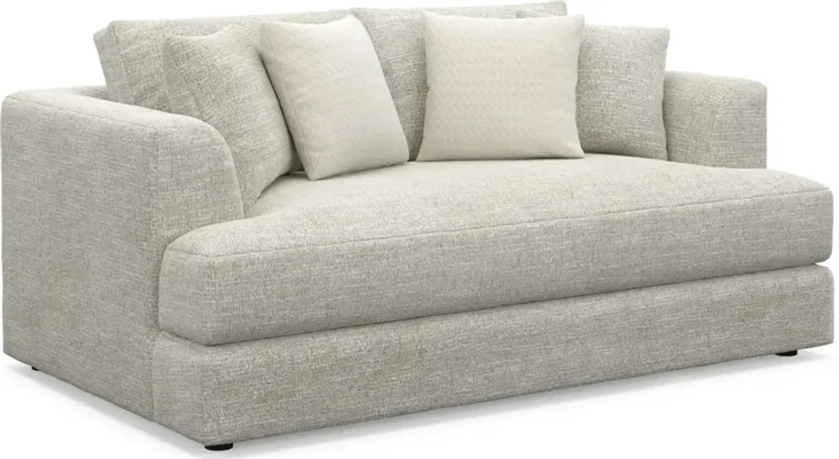 Ridley Hybrid Comfort Sofa and Loveseat Set - M Ivory