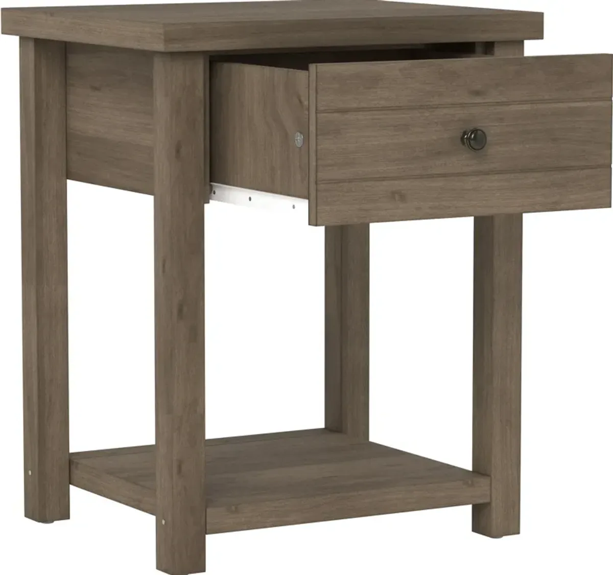 Quinn Nightstand - Brown