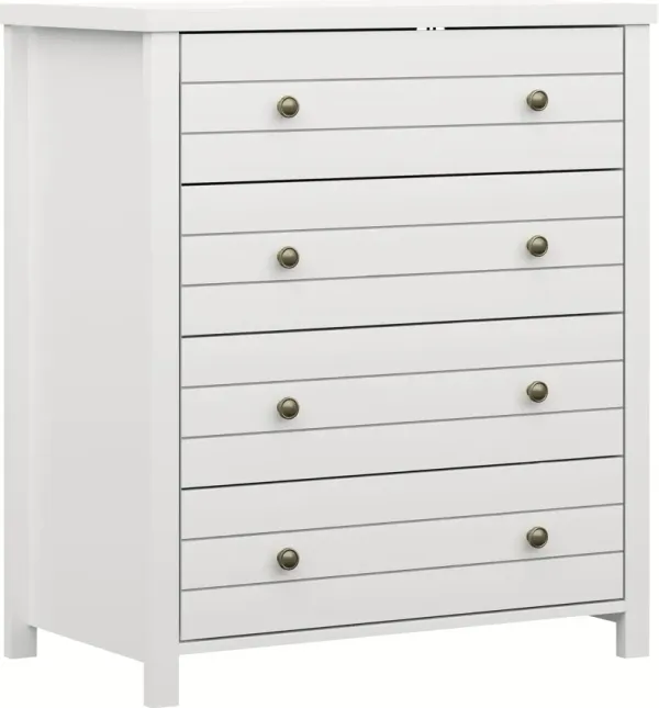 Quinn Chest - White