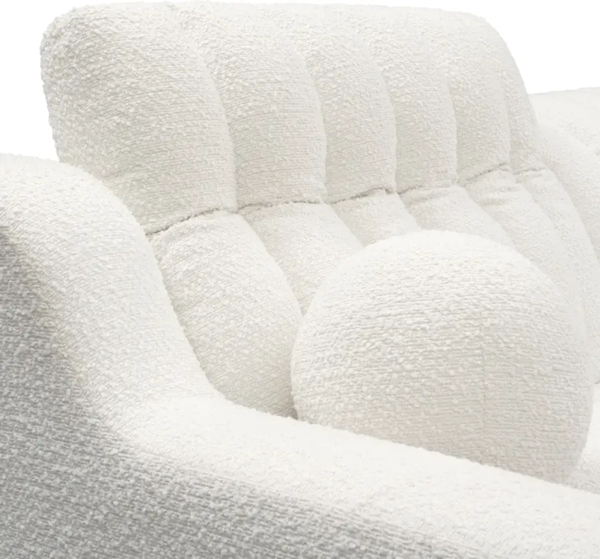 Coco 3-Piece Dual-Power Sofa - Snow