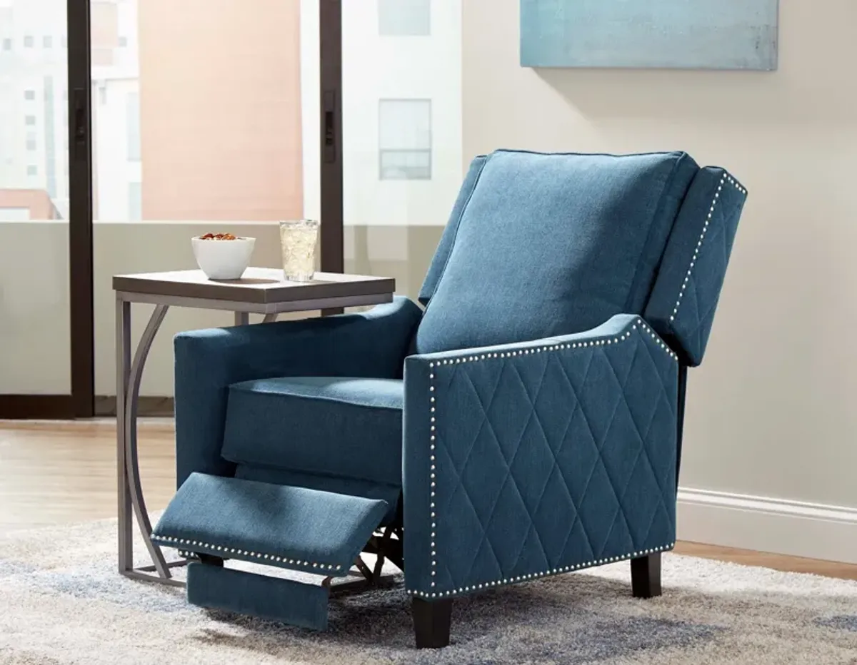 Essex Manual Recliner - Navy