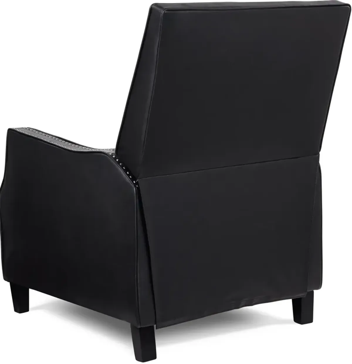 Caspian Pushback Recliner - Black