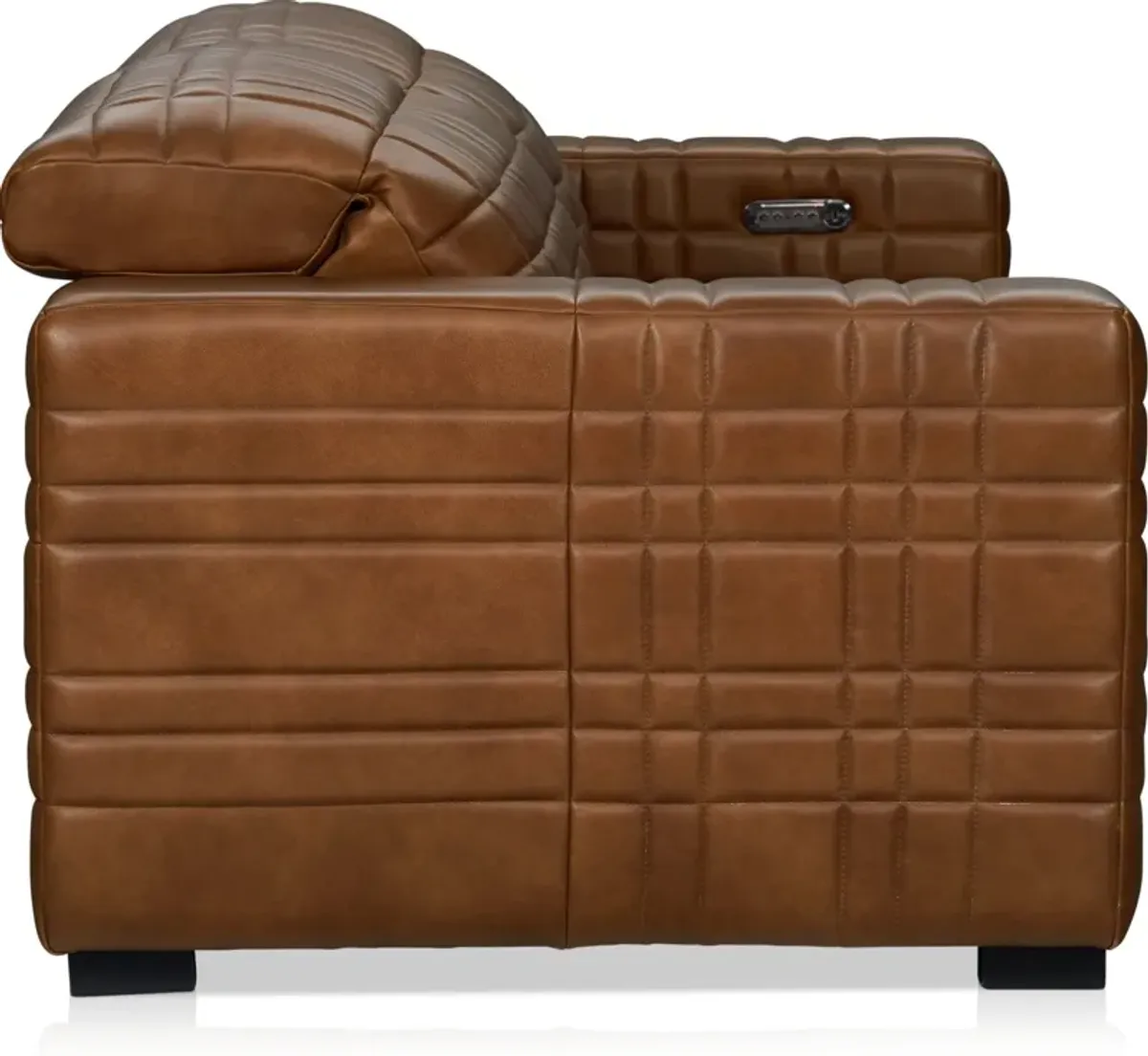 Ralston Dual-Power Reclining Sofa - Brown