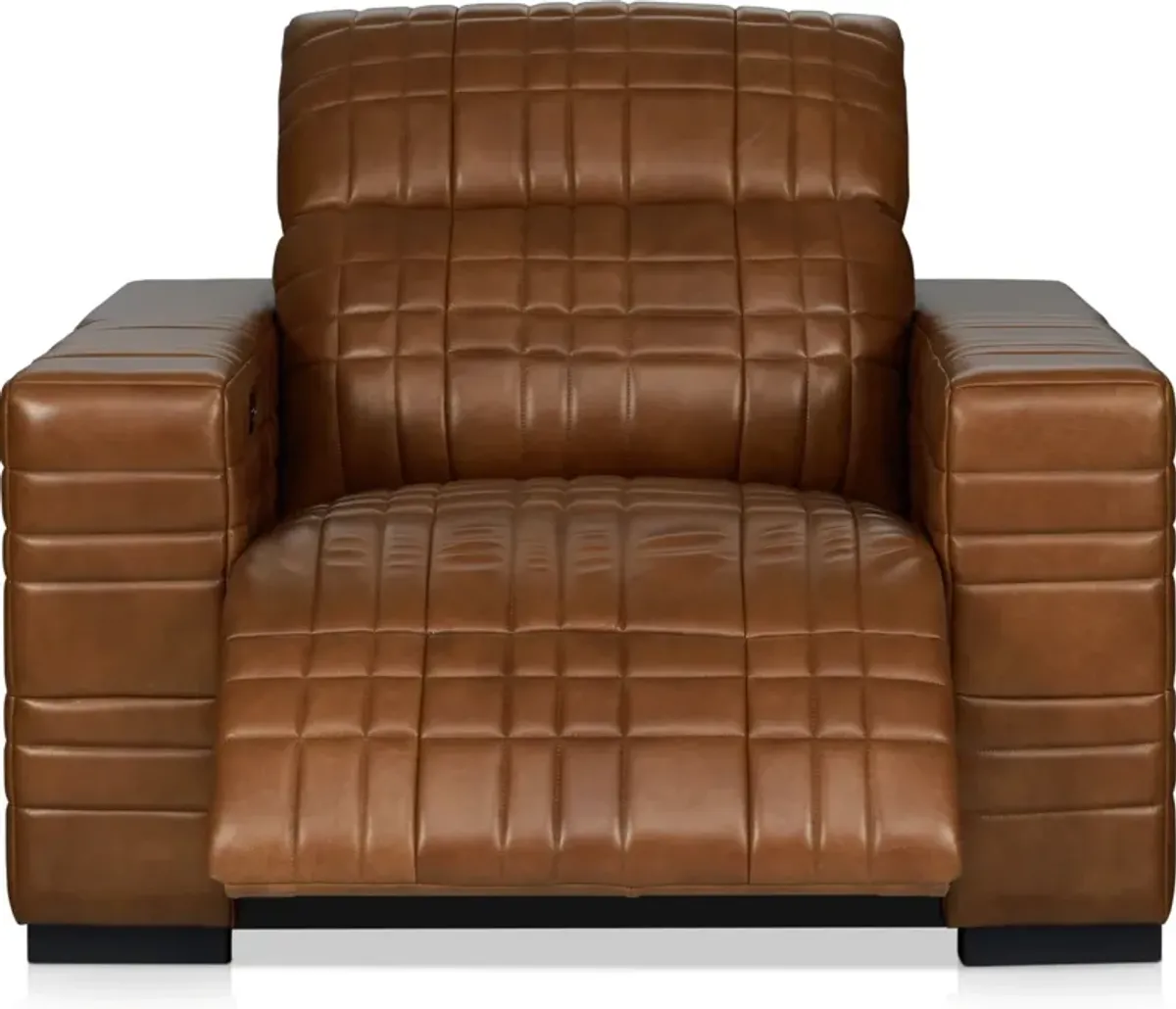 Ralston Dual-Power Reclining Sofa and Recliner Set - Brown