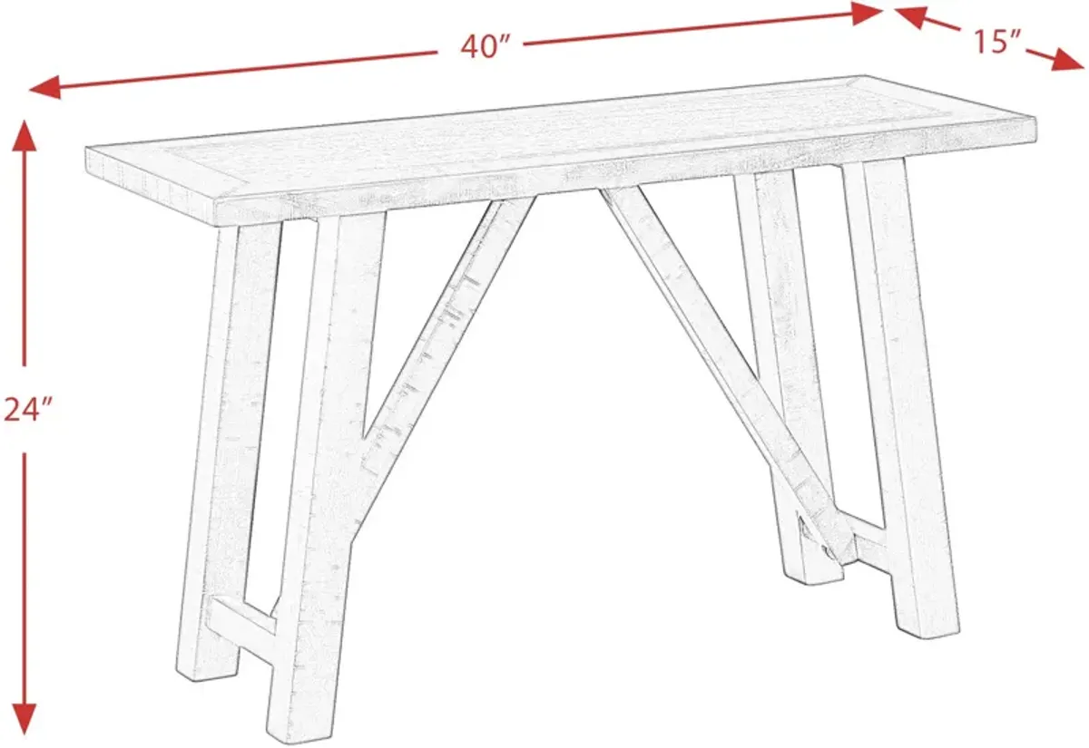 Hollis Counter-Height Dining Bench