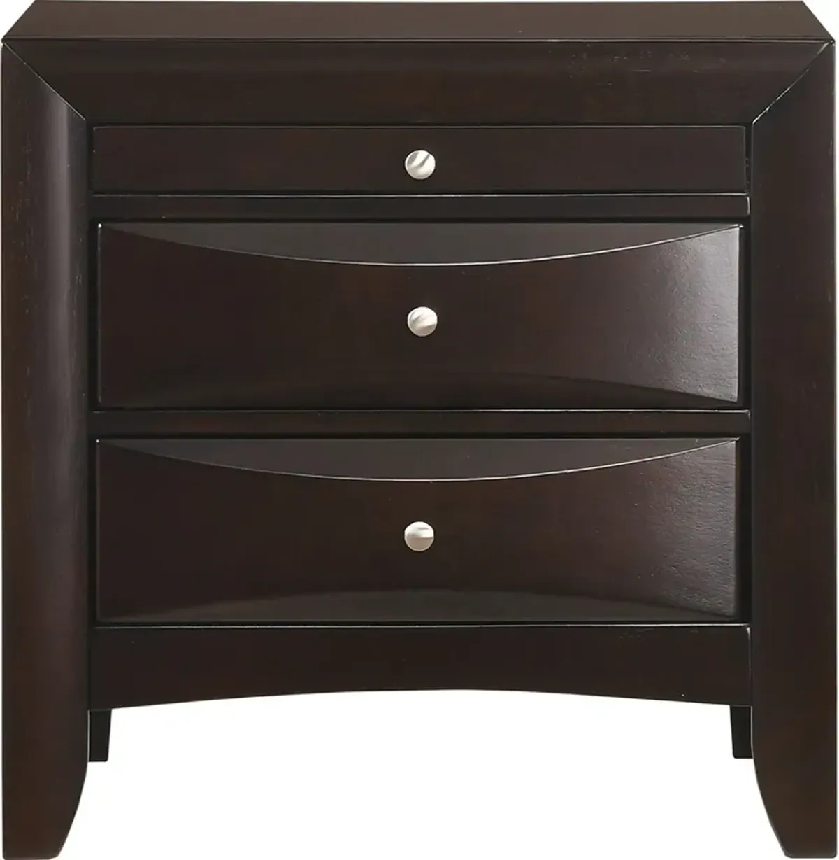 Wisteria 2 Drawer Nightstand - Brown