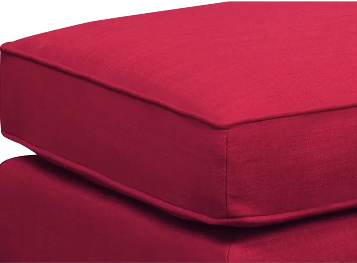 Adonis Ottoman - Red