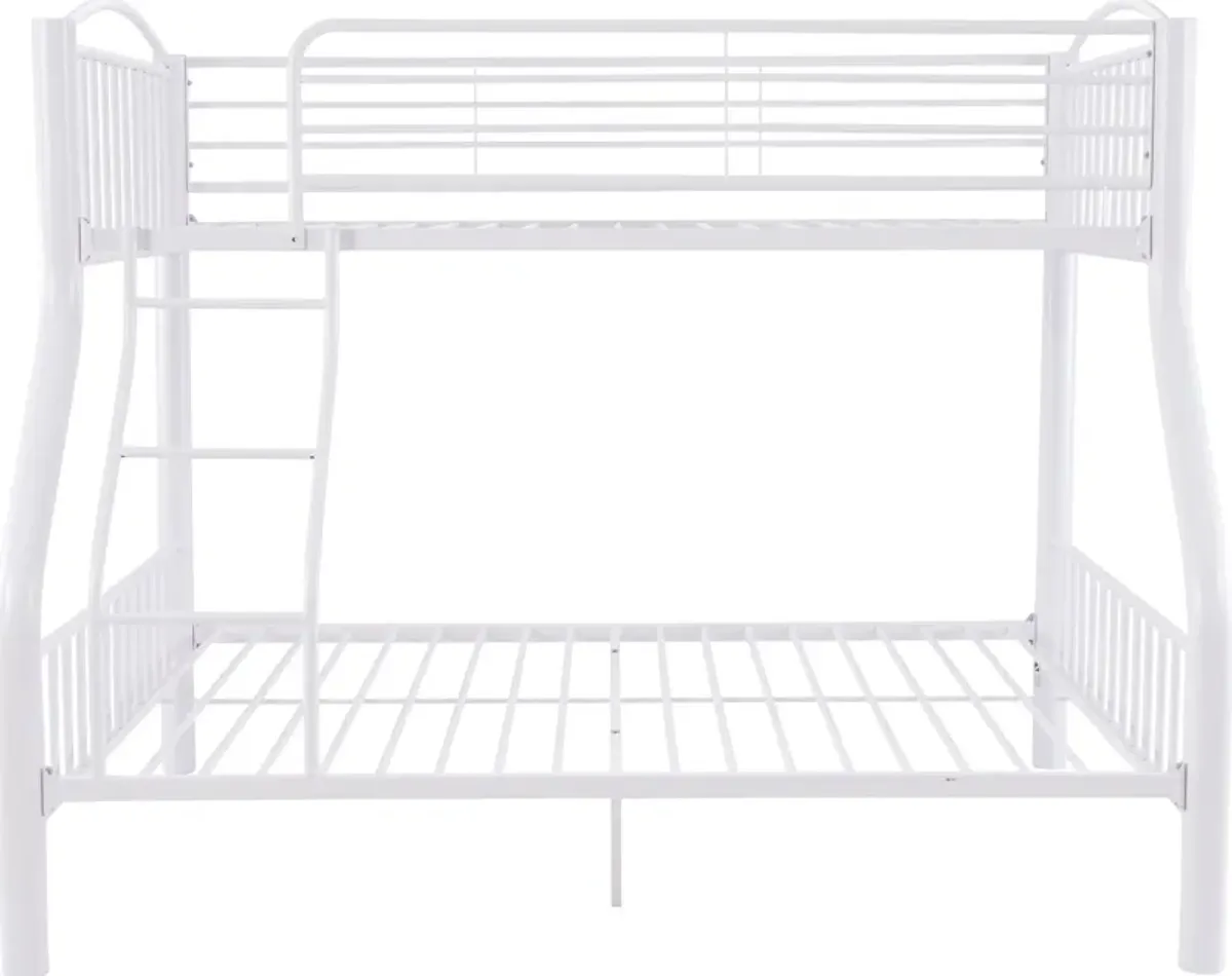 Baylor Twin Over Full Bunk Bed - White