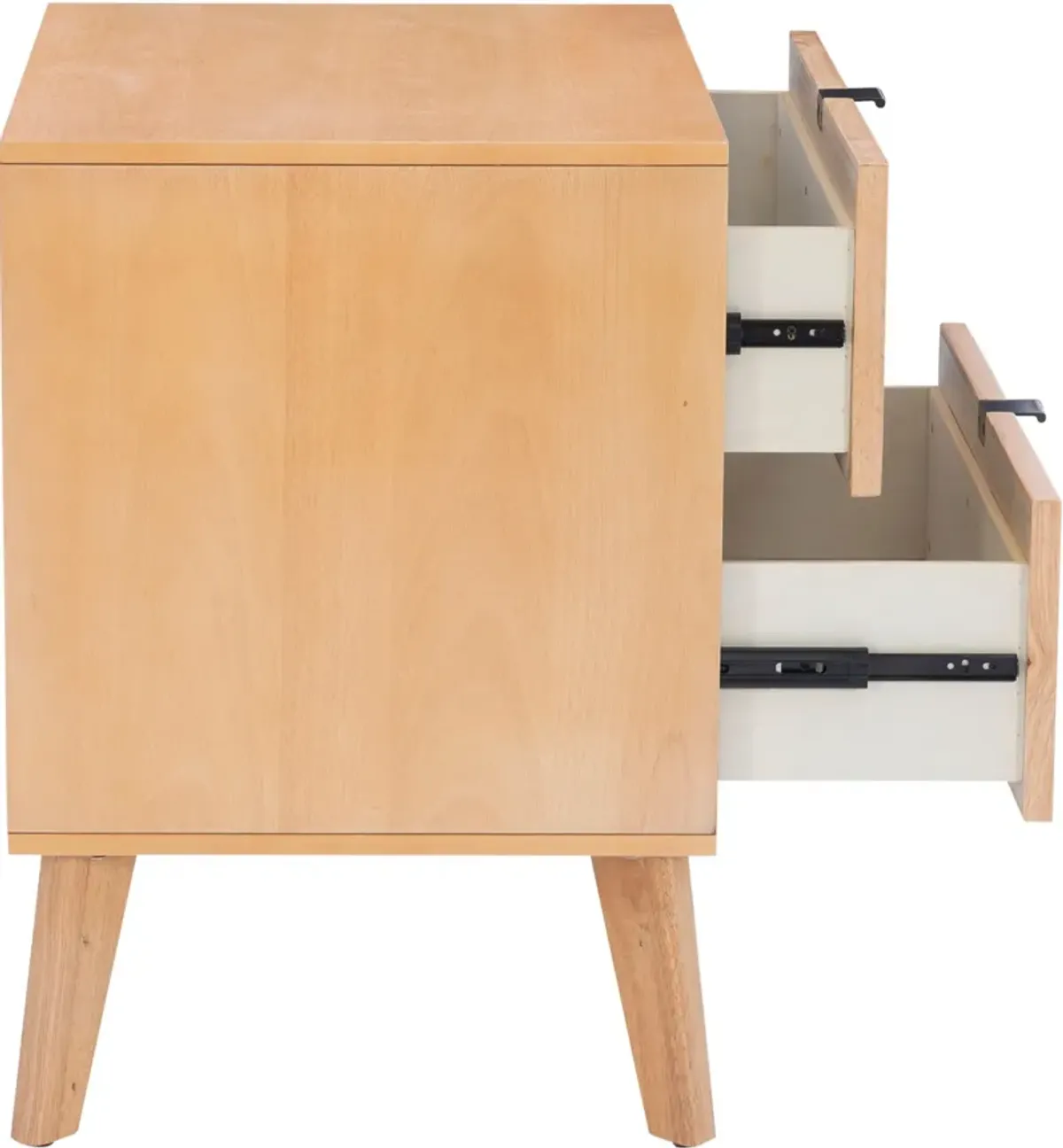 Argo 2 Drawer Nightstand - Natural