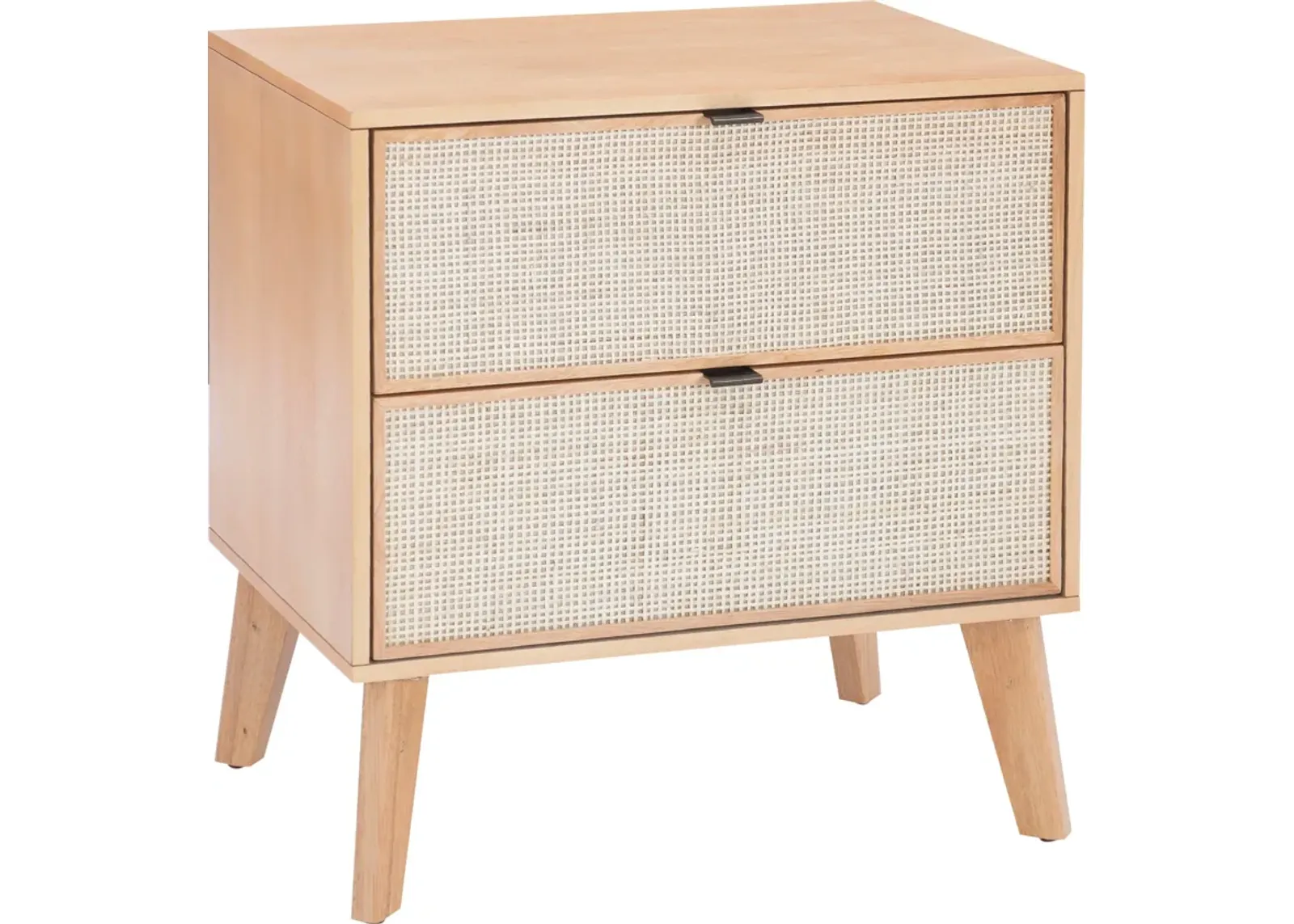 Argo 2 Drawer Nightstand - Natural