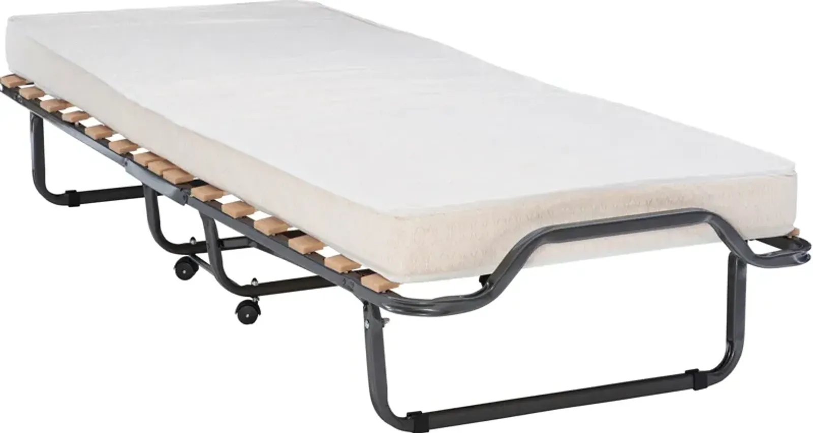 Cedric Folding Bed with Cover - Black