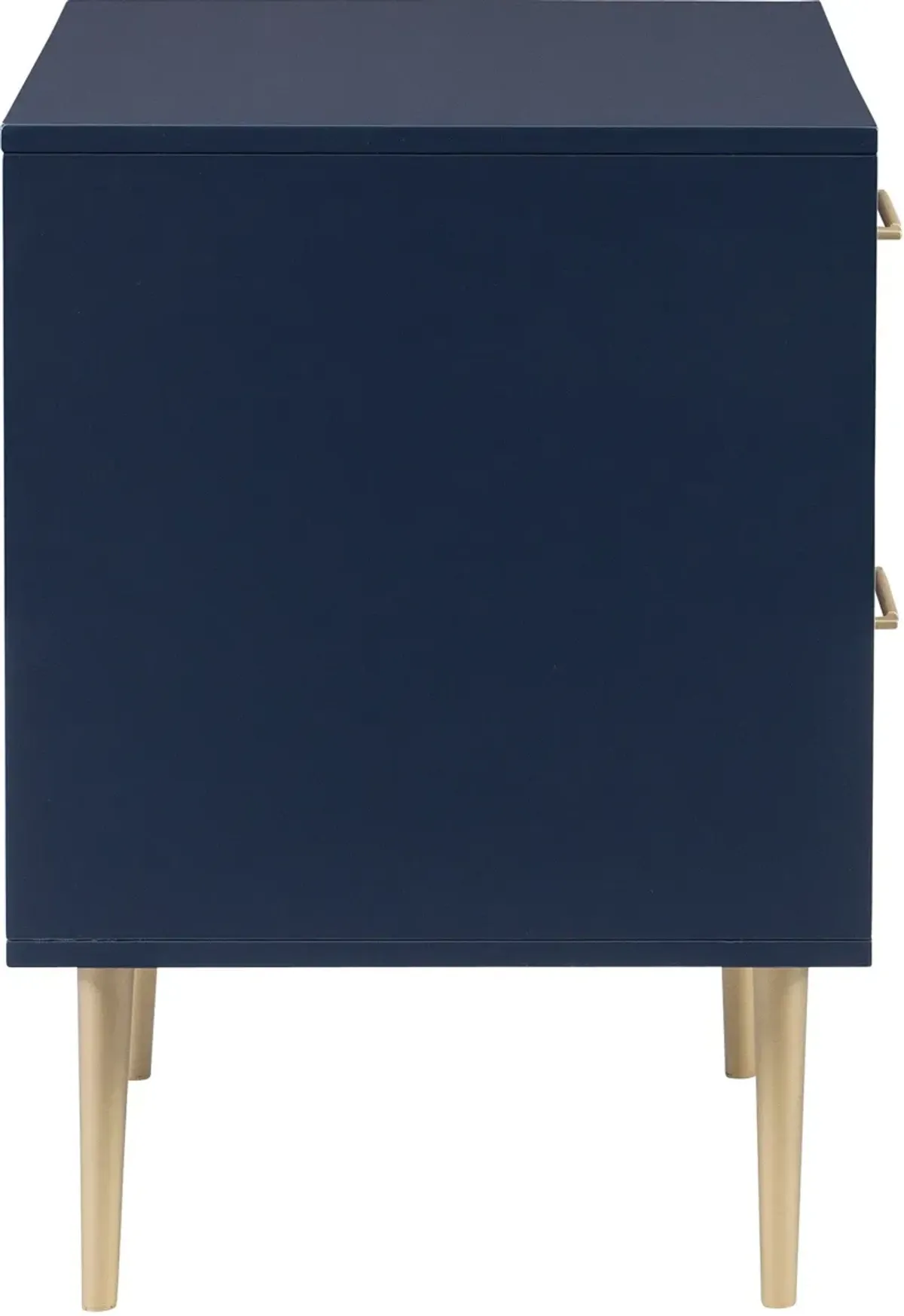 Sumo 2 Drawer Nightstand - Navy