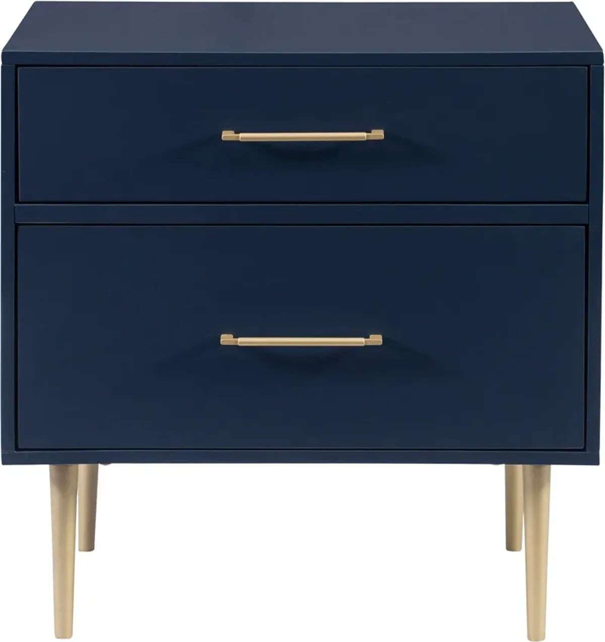 Sumo 2 Drawer Nightstand - Navy