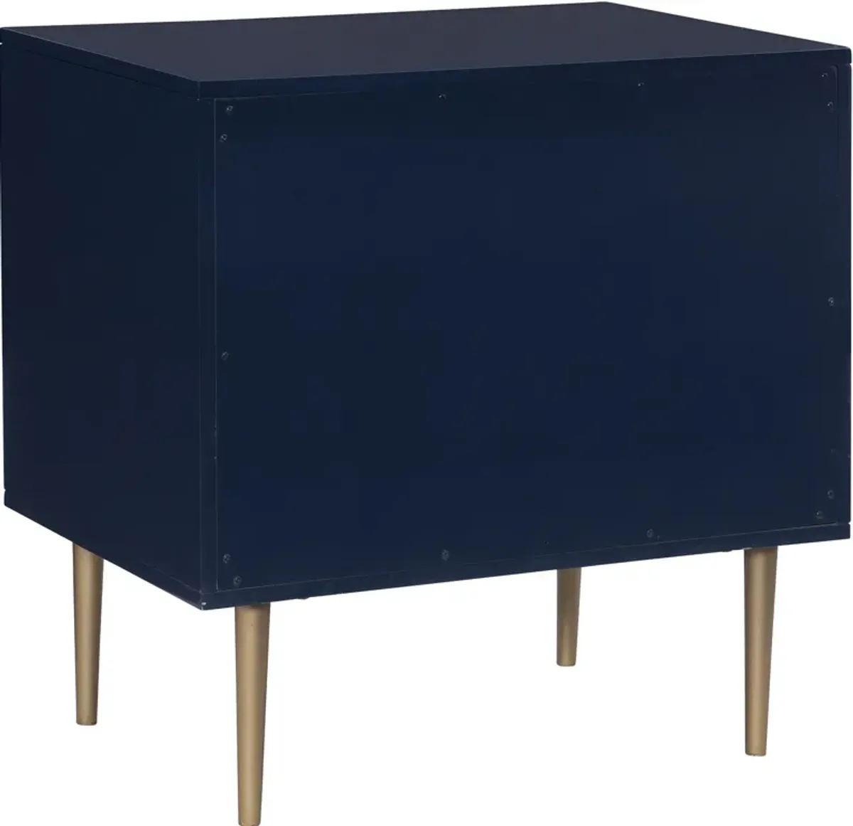 Sumo 2 Drawer Nightstand - Navy