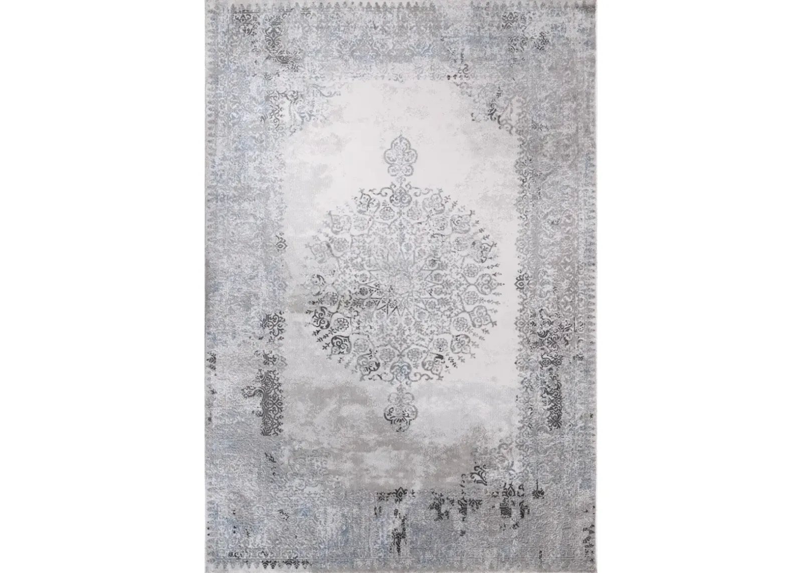 Woodruff 5' x 8' Area Rug - Beige/Light Blue