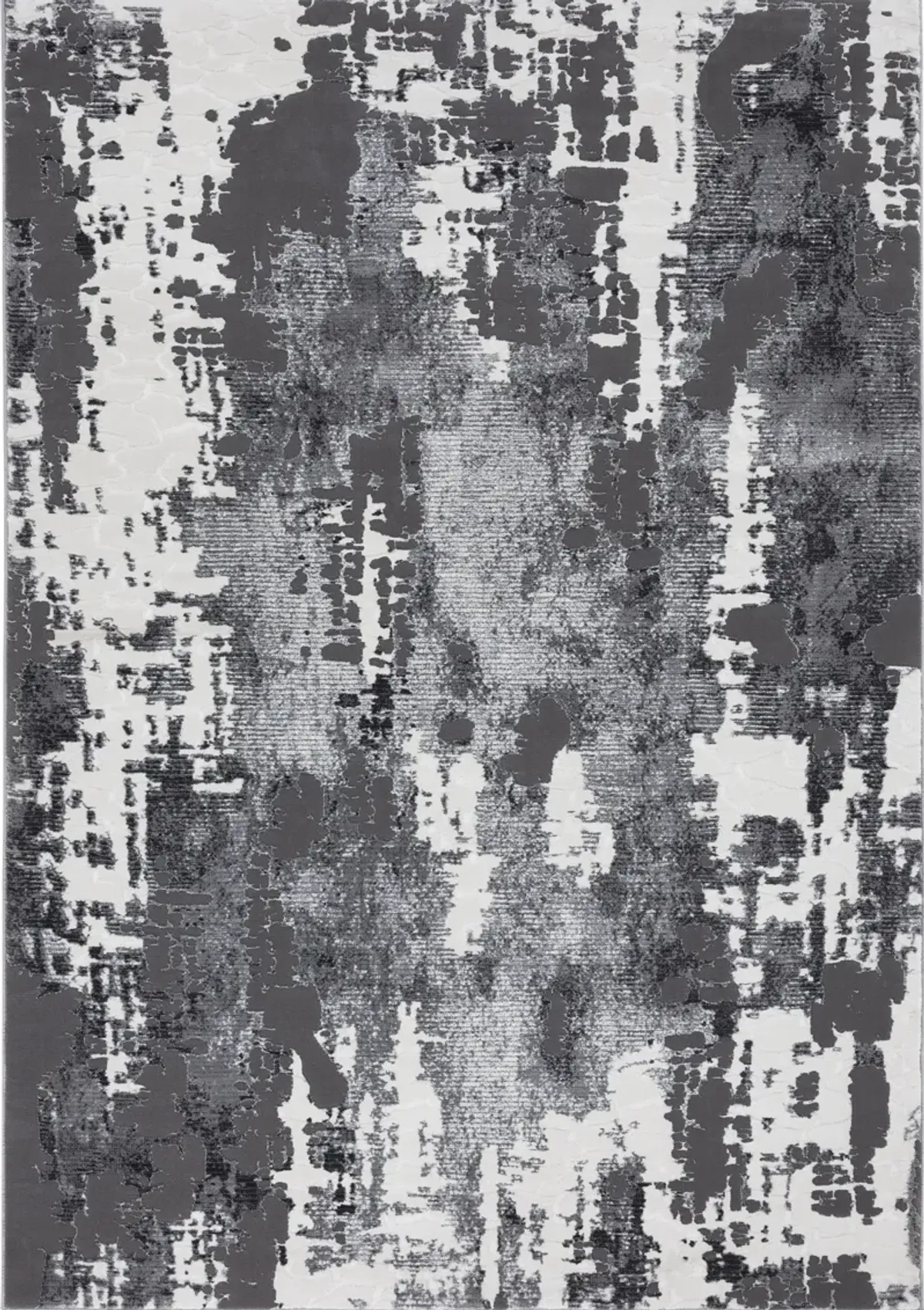 Venezia 4' x 6' Area Rug - White/Gray