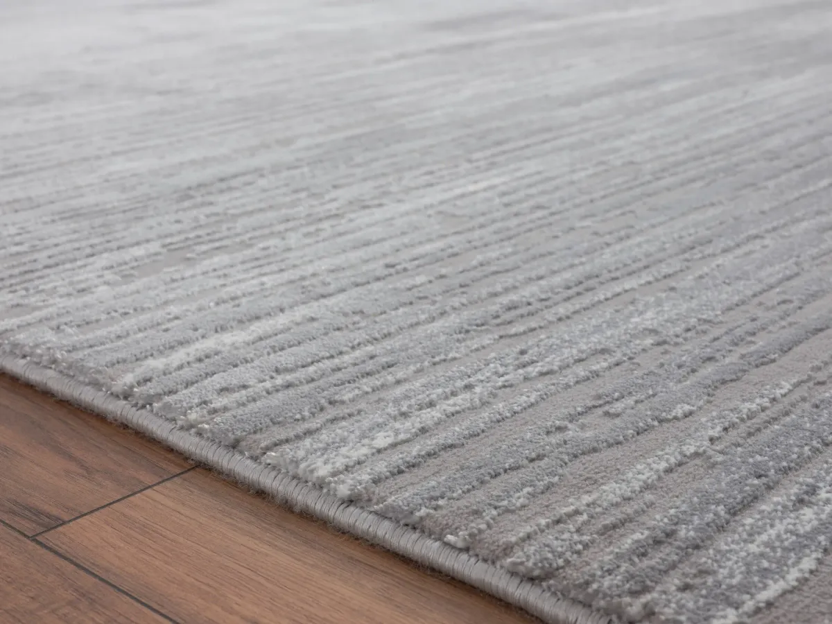 Buzzing 4' x 6' Area Rug - Gray