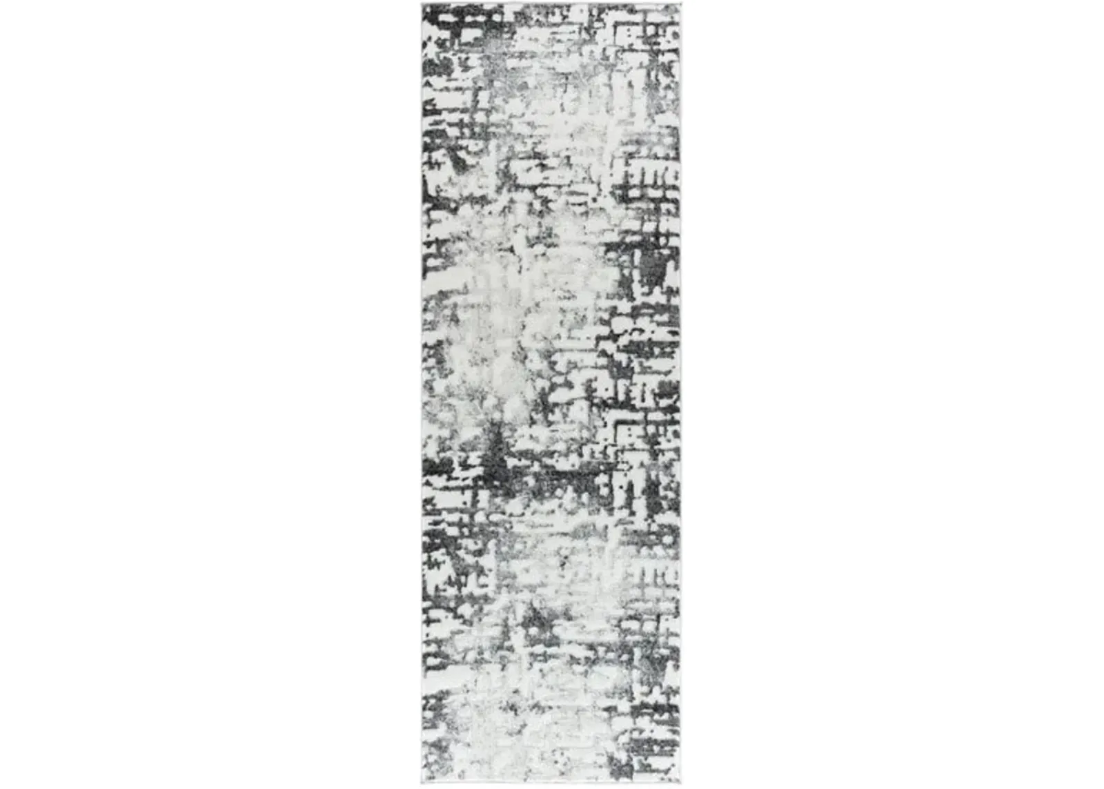 Astro 2' x 8' Runner - Gray/White