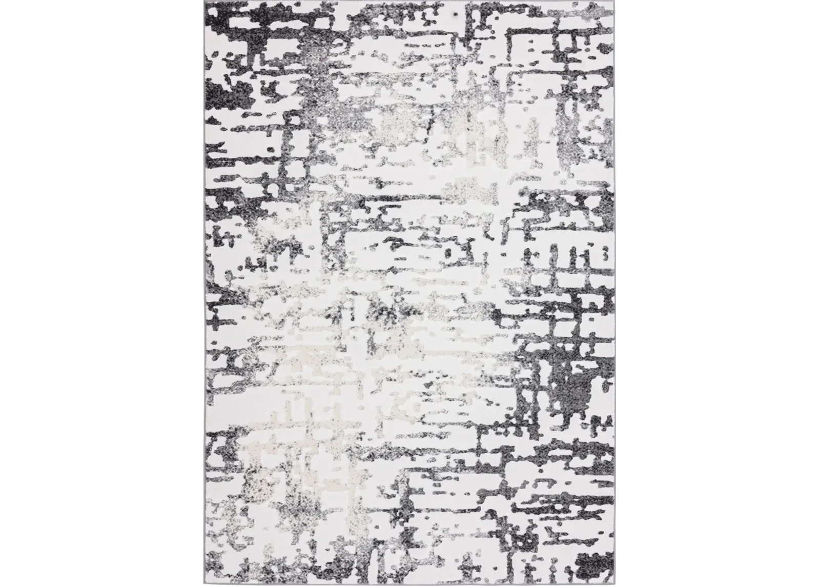 Astro 5' x 8' Area Rug - Gray/White