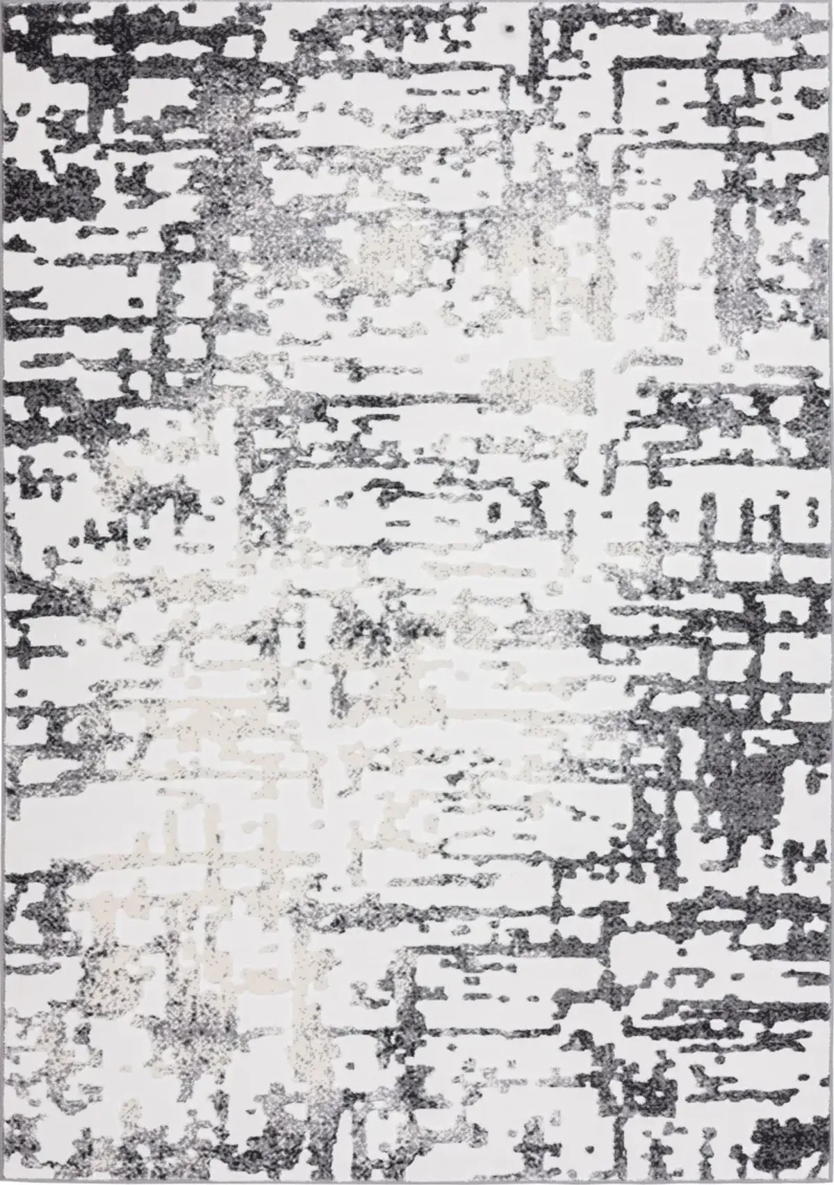 Astro 5' x 8' Area Rug - Gray/White