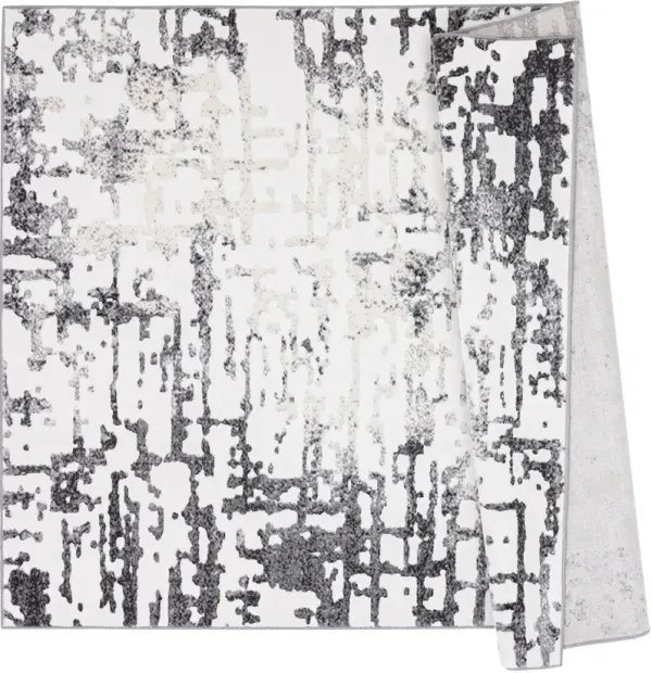 Astro 8' x 11' Area Rug - Gray/White