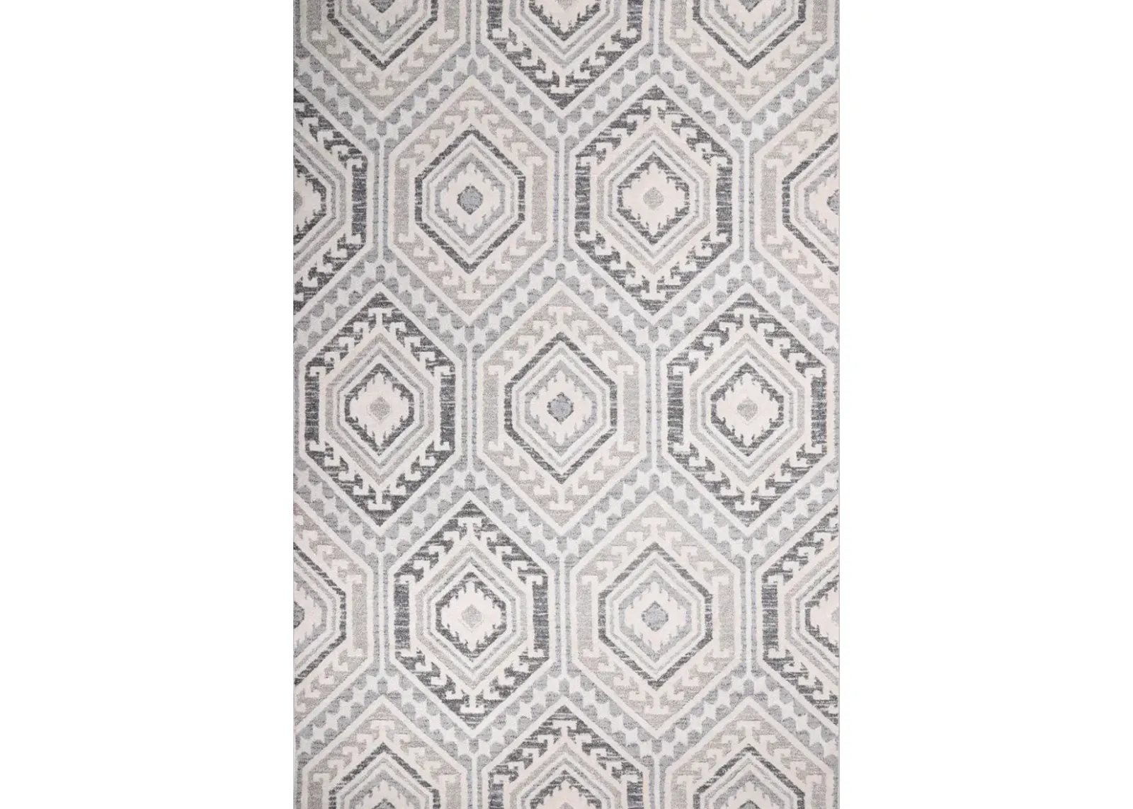 Shelton 5' x 7' Area Rug - Cream/Gray