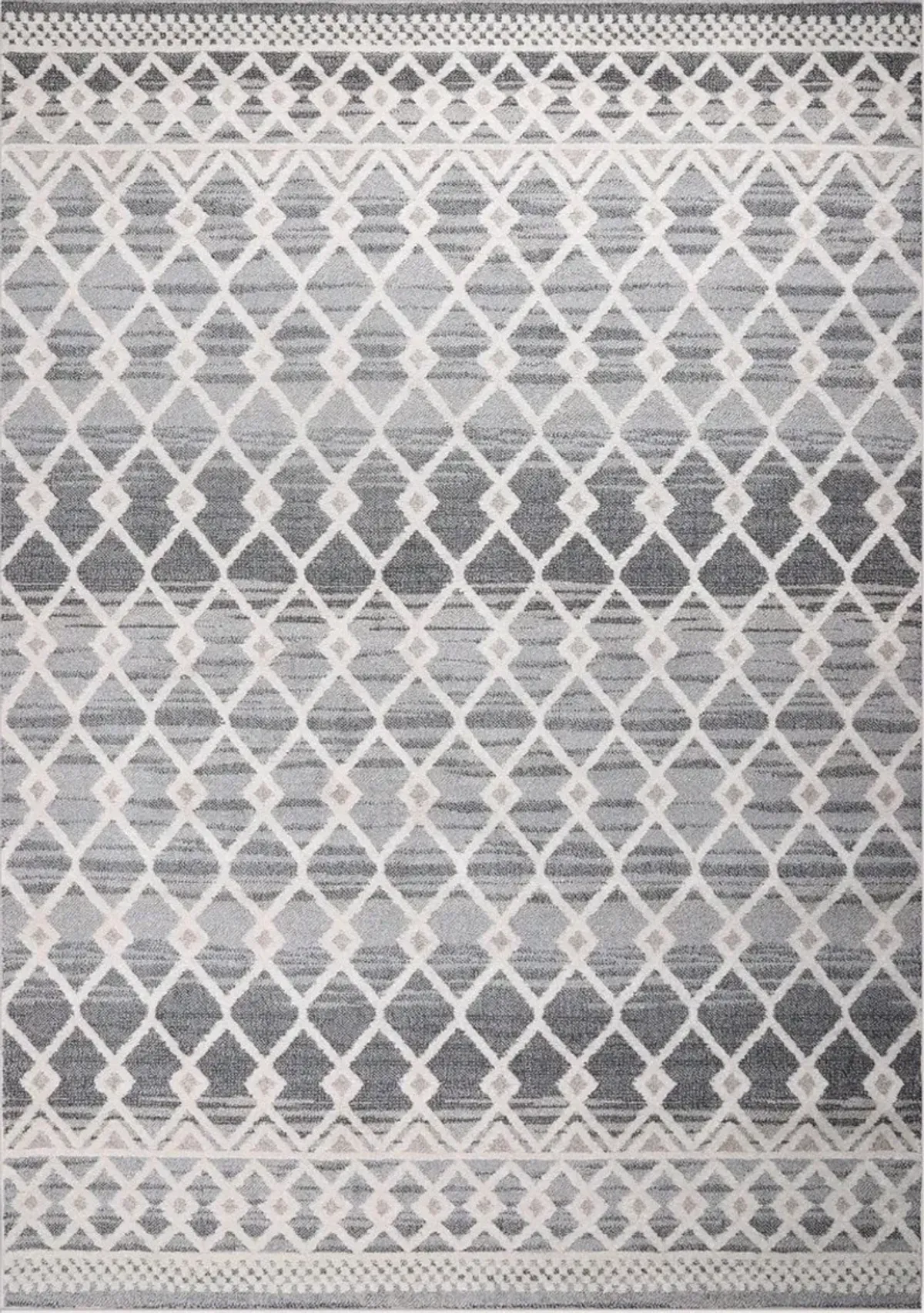 Arvid 5' x 7' Area Rug - Cream/Gray