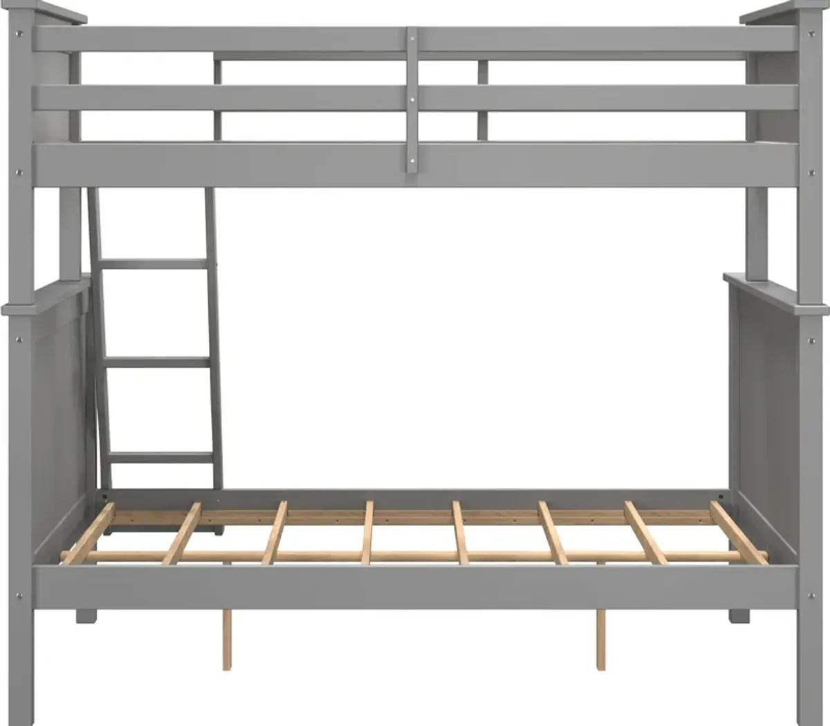 Lakelyn Twin Over Full Bunk Bed - Gray